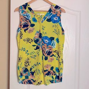 Vibrant Flowery Tank by Violet + Claire